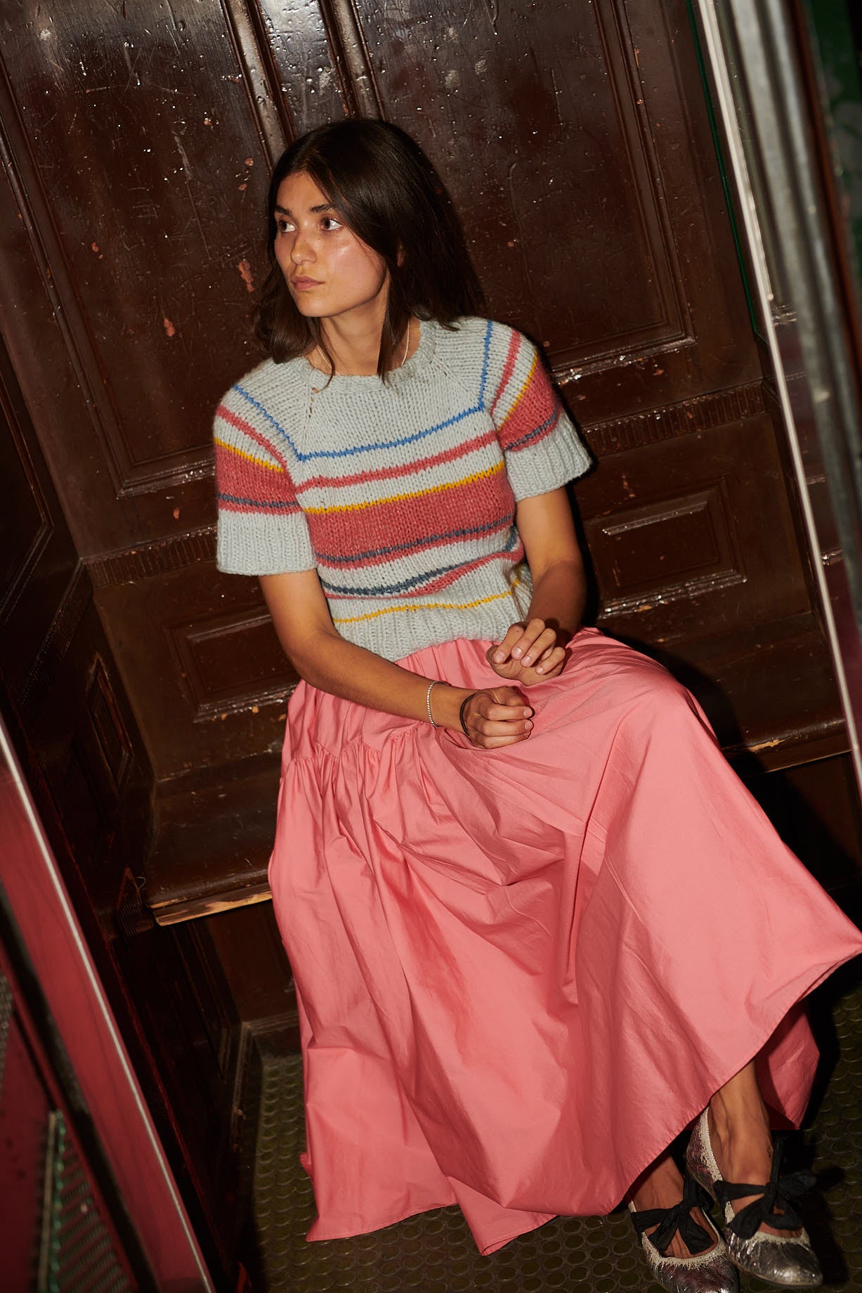 NOVA SKIRT RASPBERRY